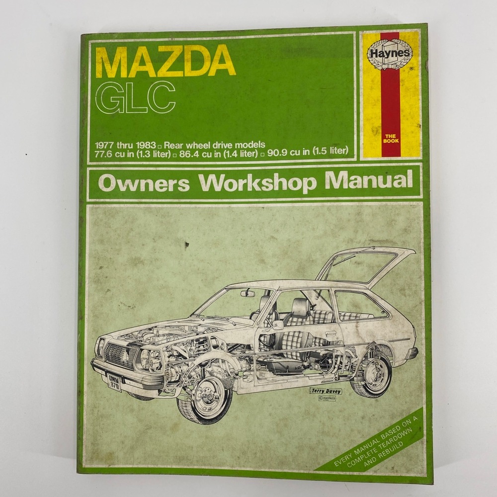 Haynes Mazda GLC 323 Hatchback Owners Workshop Manual 1977-1983 RWD Book